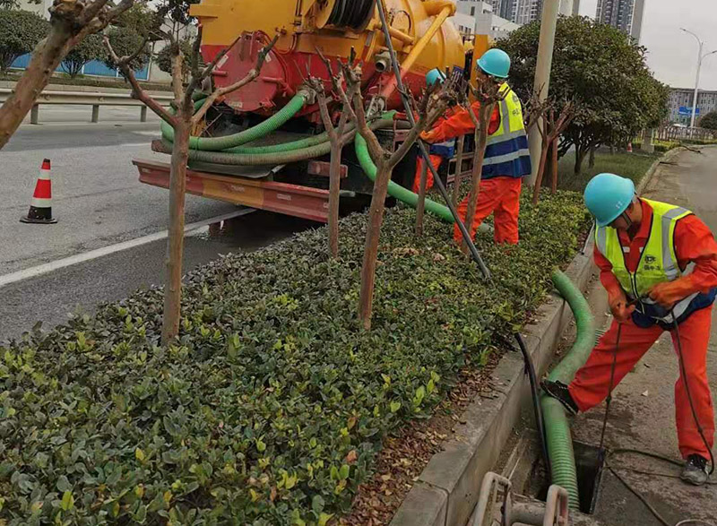 山城市政管道清淤